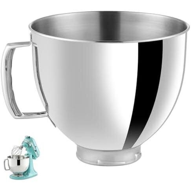 5 Quart Stainless Steel Mixing Bowl 50% OFF - Premium Quality