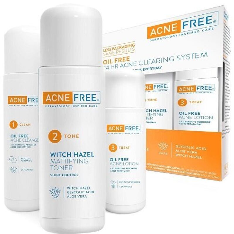 AcneFree 24-Hour Acne Clearing System - Affordable Deal