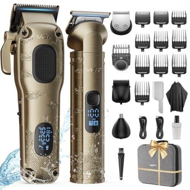 VGR Wireless Trimmer Kit - 60% Off