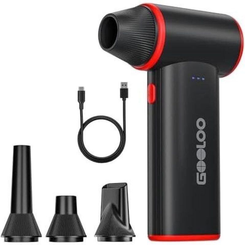 Portable Rechargeable Air Blower - 150,000 RPM High-Speed Charging