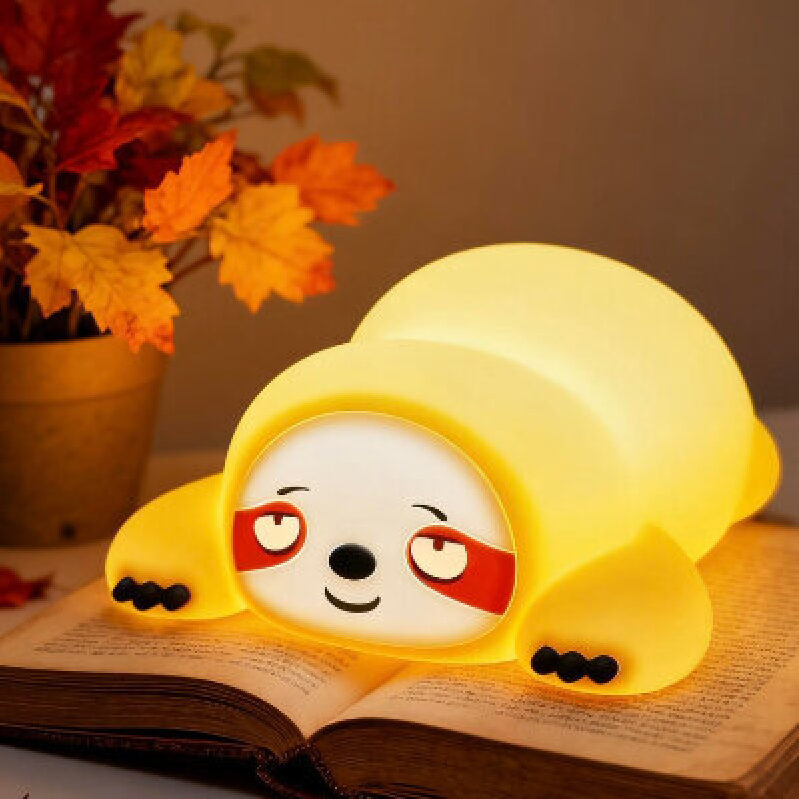 Charming Sloth Rechargeable Night Light - Brighten Your Space with Cuteness