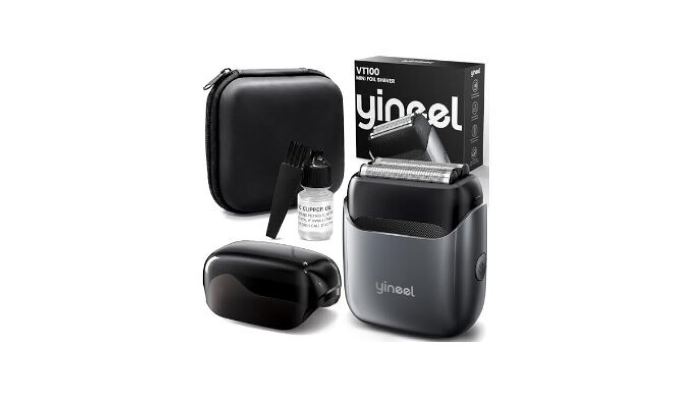 Yineel VT100 Electric Foil Shaver for Men - Sleek, Portable, High-End Design