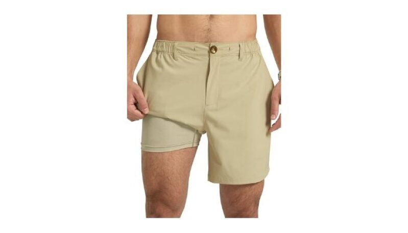 Arcweg Men's Casual Shorts - 6 Inch Inseam Stretch Golf Shorts