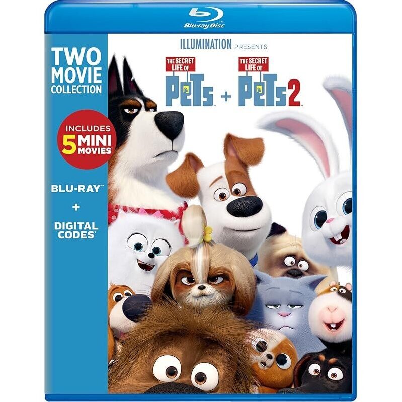 Secret Life of Pets: 2-Movie Collection Blu-ray - Family Fun Awaits