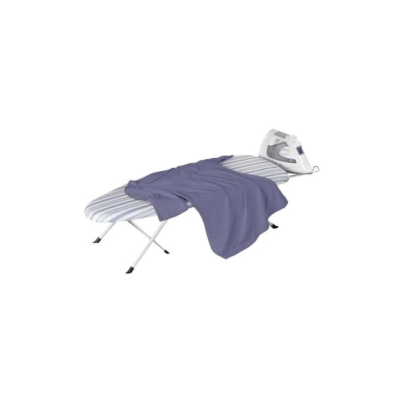 Portable Folding Tabletop Ironing Board with Iron Rest - Space-Saving Solution