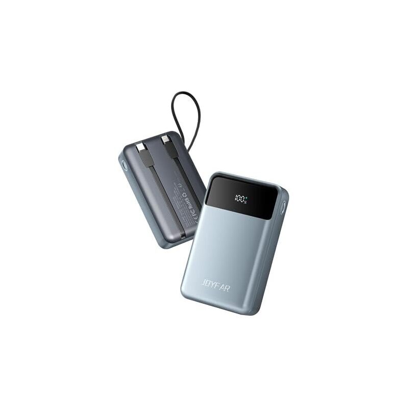 Joyfar 22.5W 30000mAh USB-C Powerbank with Built-in Cables - Ultimate Portable Charging Solution
