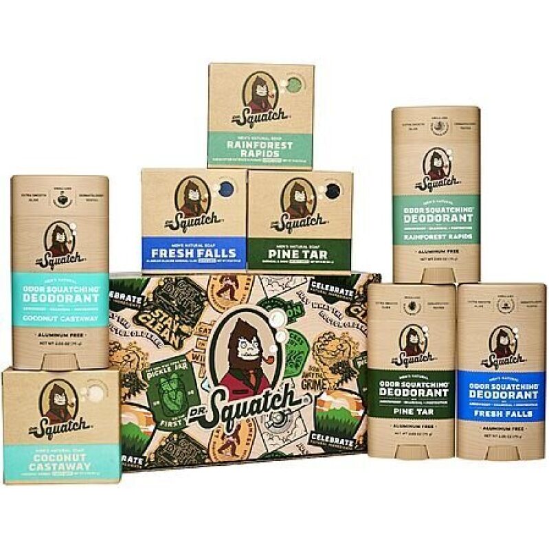 Dr. Squatch Men's Soap & Deodorant Bundle - Premium Scents, Great Value