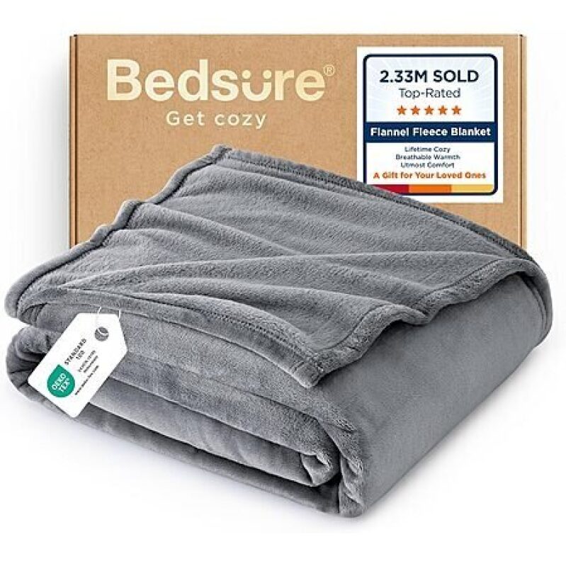 Bedsure GentleSoft Fleece Microfiber Blankets: Cozy and Affordable Deals on Amazon