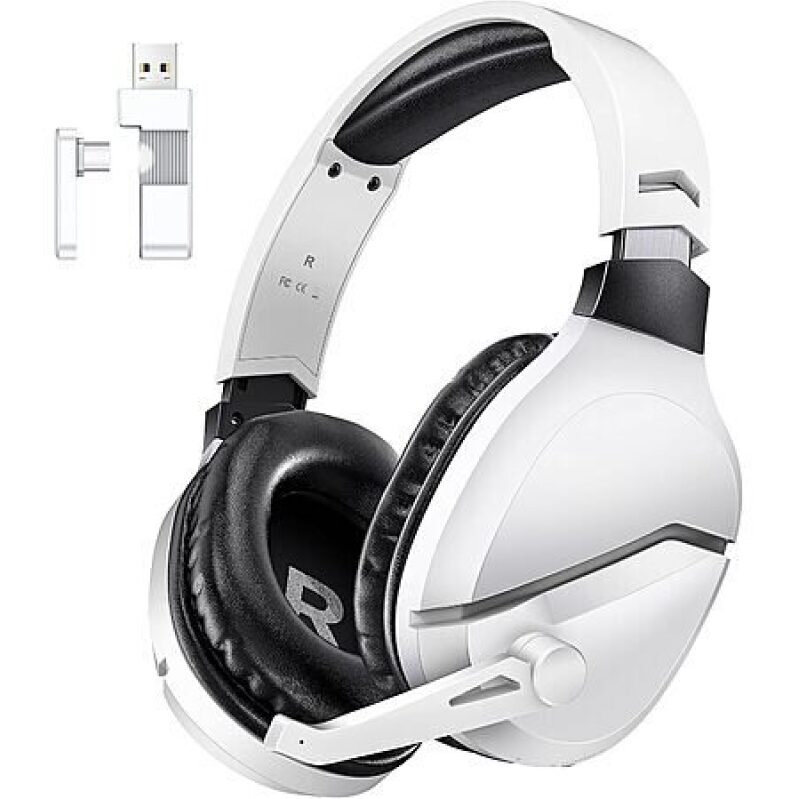 WolfLawS TA2000 Wireless Gaming Headset with Noise-Canceling Mic - Premium Gaming Audio