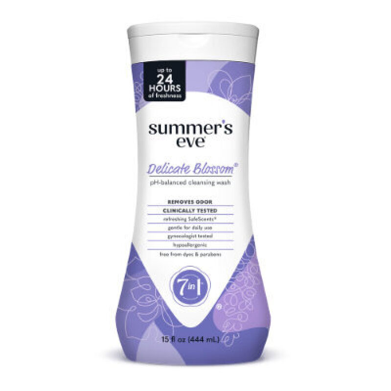 Summer's Eve Delicate Blossom pH-Balanced Cleansing Wash - 15 fl.oz