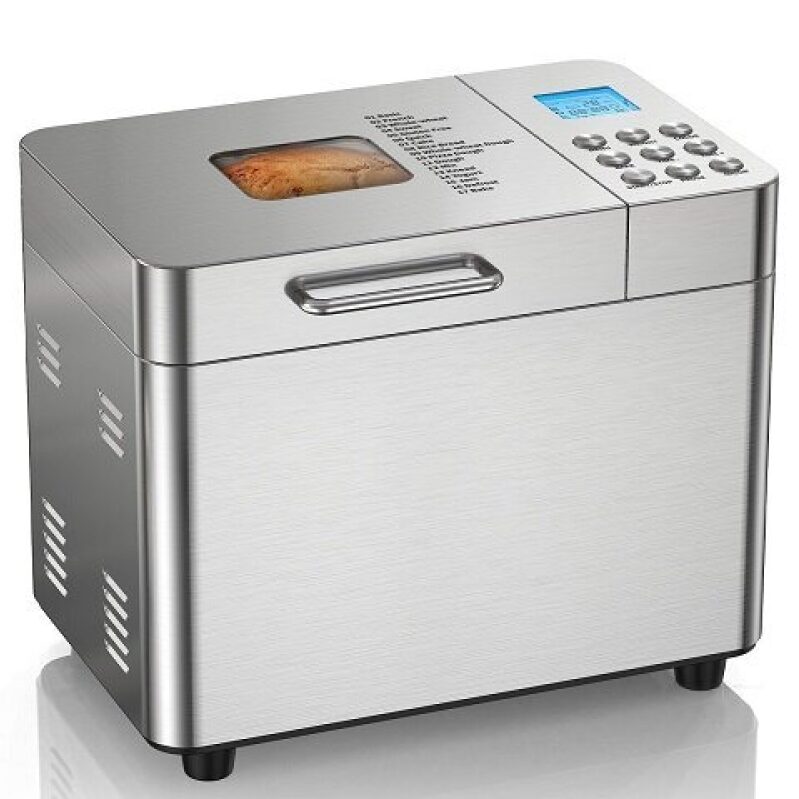 Flash Sale: OSIPOTO 17-in-1 Automatic Stainless Steel Bread Maker - Only $99.98!