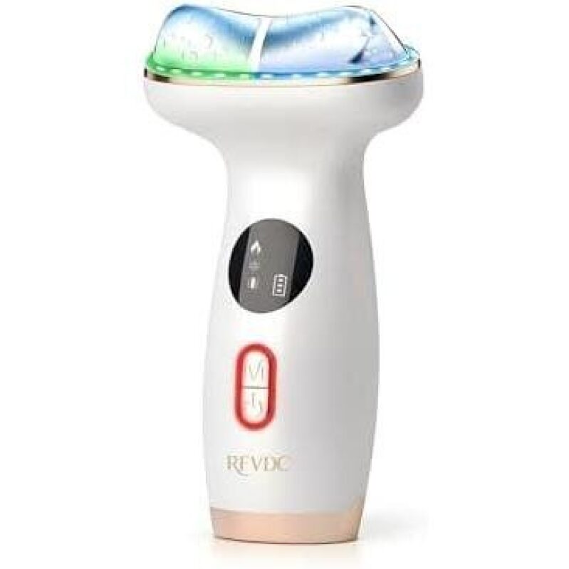 REVDC Cold and Hot Facial Massager with Red Light Therapy - 65% Off