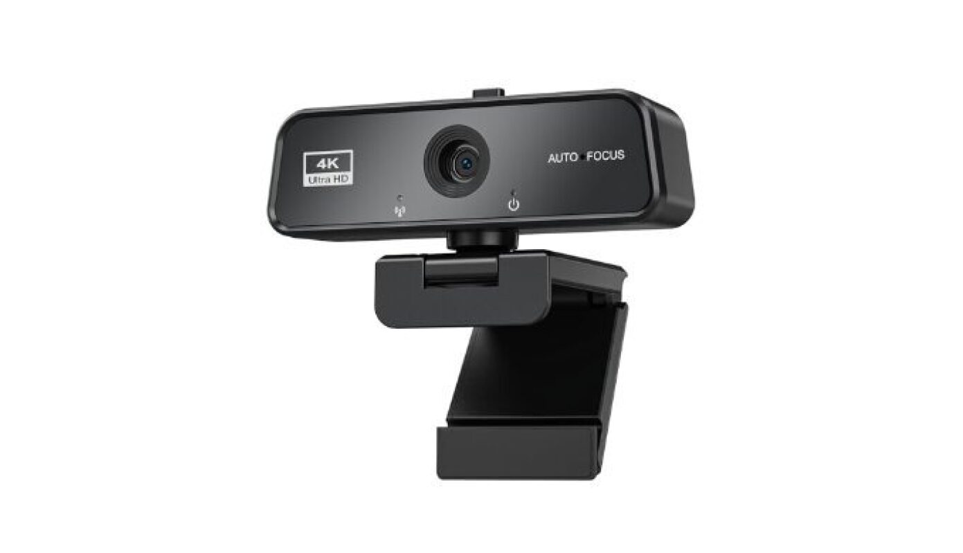 4K Autofocus Webcam with 90° Wide Angle Lens - Perfect for Zoom Meetings & Remote Work
