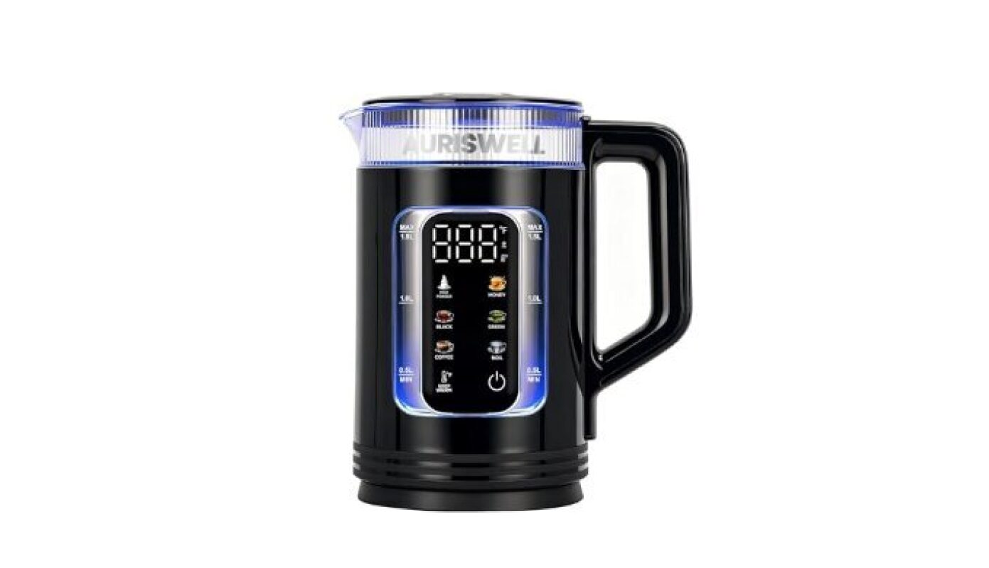 Auriswell Electric Tea Kettle with Temperature Control - Smart Water Boiler