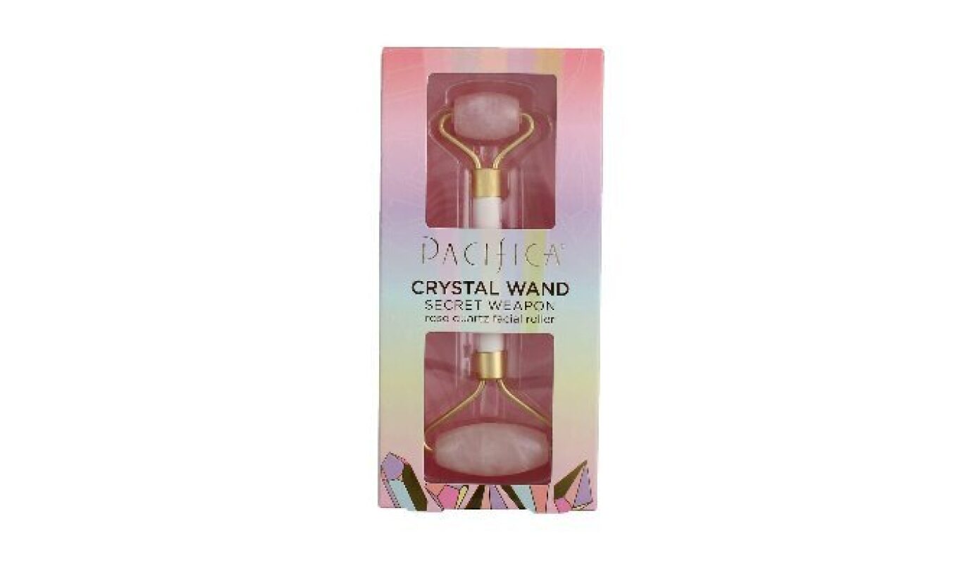Pacifica Crystal Wand Rose Quartz Facial Roller - Elevate Your Skincare Routine