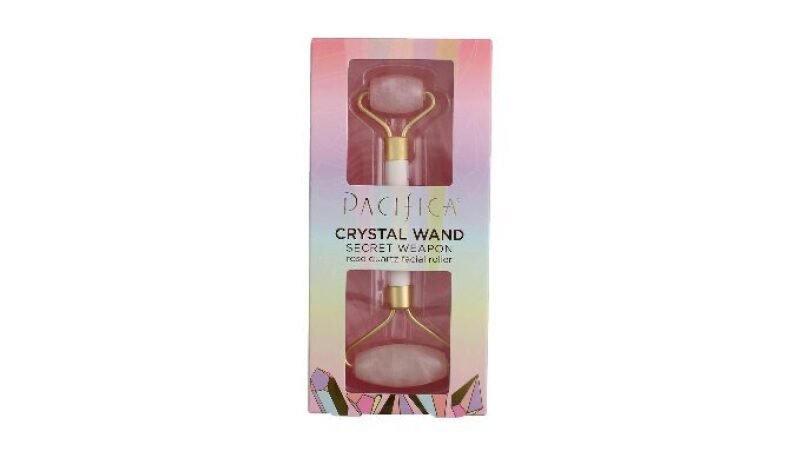 Pacifica Crystal Wand Rose Quartz Facial Roller - Elevate Your Skincare Routine