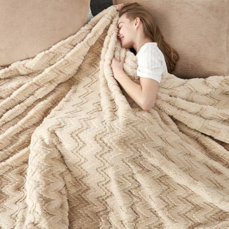 3D Jacquard Cozy Bliss Blanket - 60x80