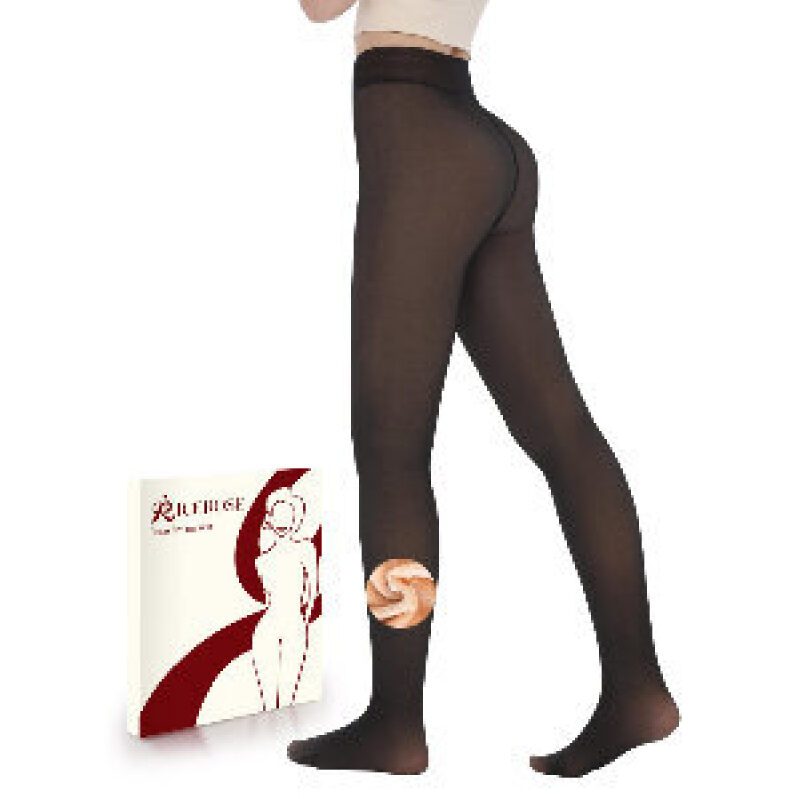 Stylish and Warm Women's Wool-Lined Tights