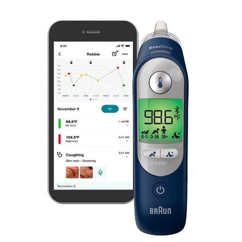 Braun IRT6575US Bluetooth Ear Thermometer - Affordable and Accurate