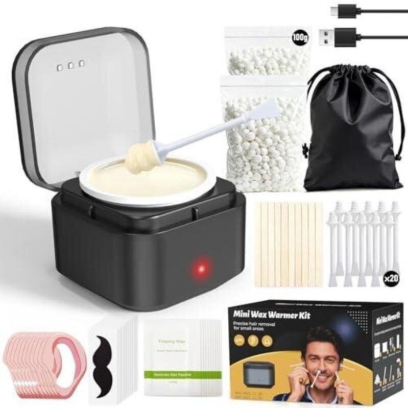 Men's Nose Hair Waxing Kit - 58% OFF, Precision & Convenience