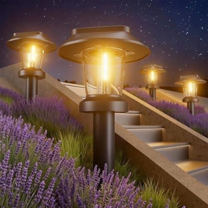 Affordable ALEPOD Waterproof Solar Path Lights - 50% OFF
