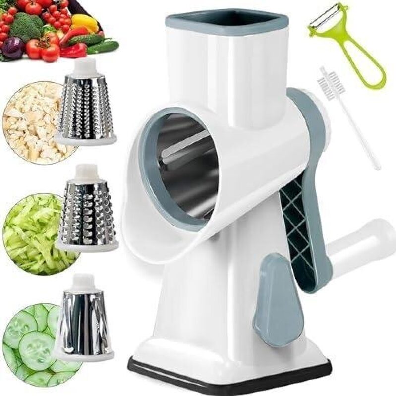Stainless Steel Spiralizer with Multiple Blades - 50% Off