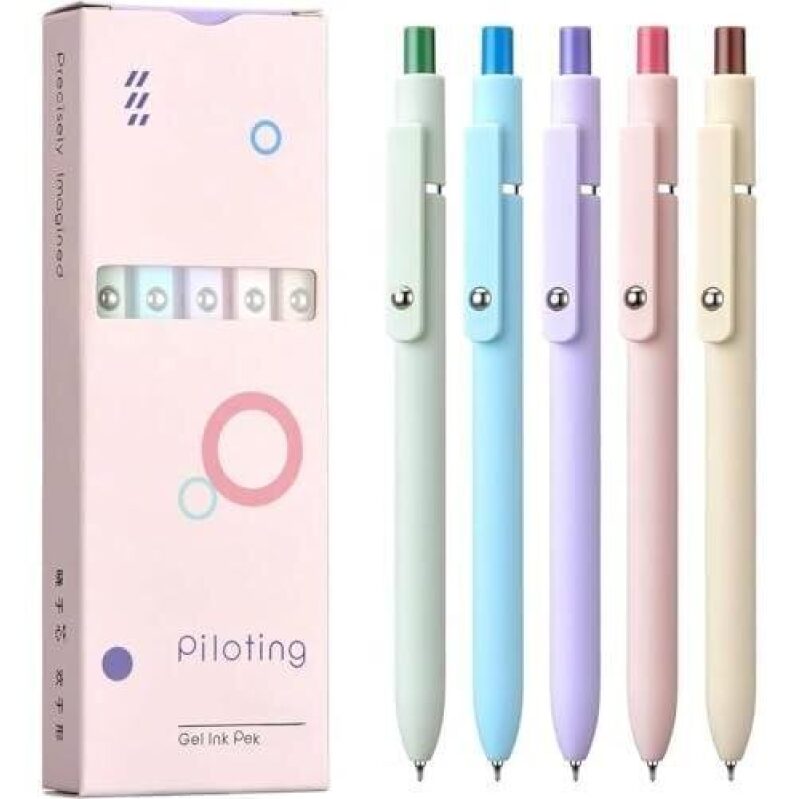 Speedy Smooth Cute Neutral Gel Ink Pens Set - 49% OFF