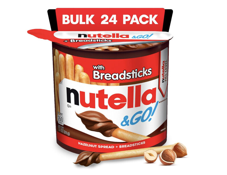 Nutella & GO! Hazelnut Spread with Breadsticks - 24 Pack