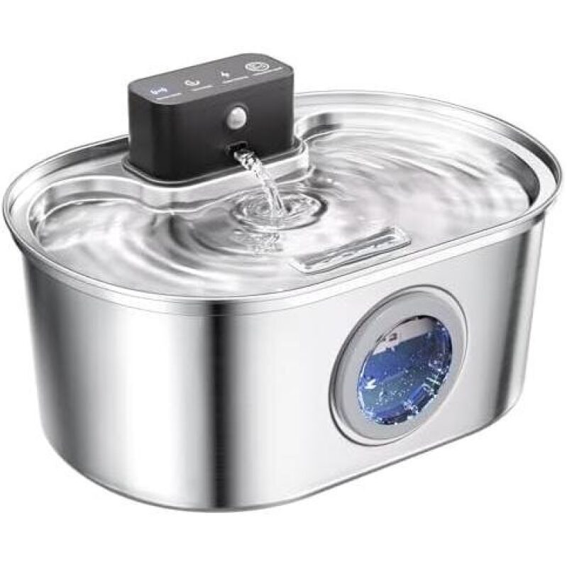 3.2L Wireless Automatic Silent Pet Water Fountain - 70% OFF