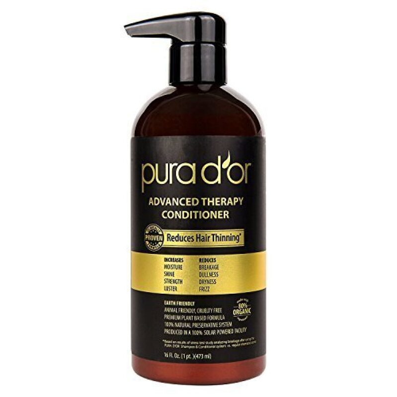 Pura d'or Advanced Therapy Conditioner - Deep Repair for Thinning Hair