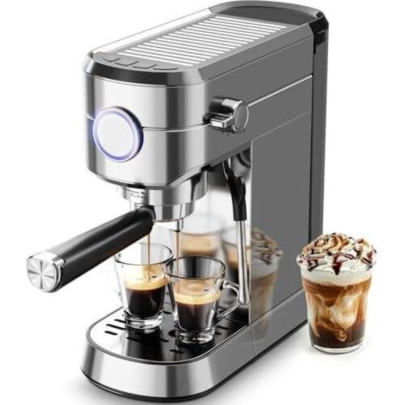 Espresso Machine with Milk Frother - 40oz Capacity - 48% Discount
