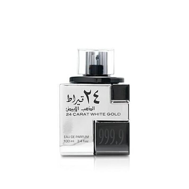 Affordable Lattafa 24 Carat White Gold Eau de Parfum - Long-Lasting Unisex Fragrance