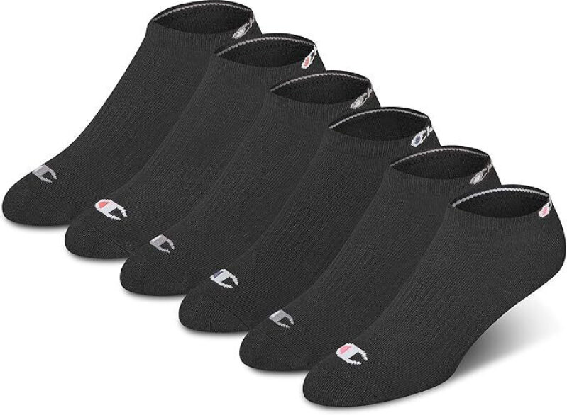 Champion Women's Low-Cut Sports Socks - 6 Pairs for $7.91 with Prime