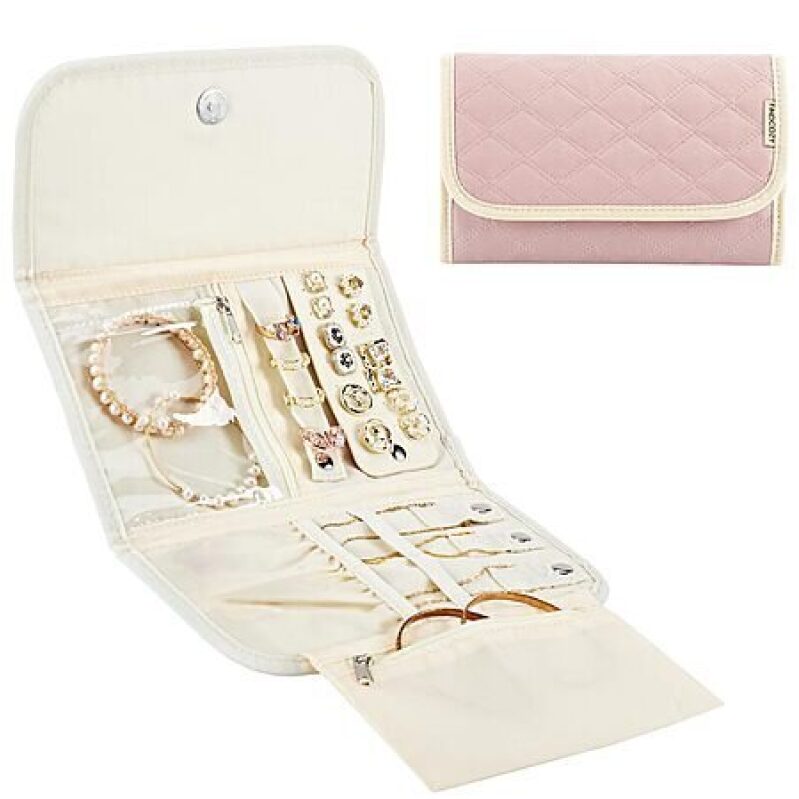 Portable Foldable Jewelry Travel Organizers for Jewelry Storage