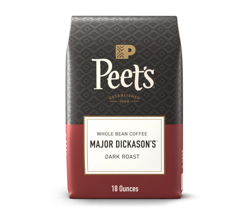 Peet's Coffee 100% Arabica Dark Roast Whole Bean Coffee - Prime Deal