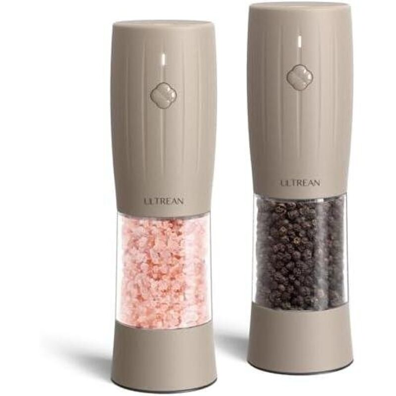 Electric Adjustable Salt and Pepper Grinders - 50% Discount
