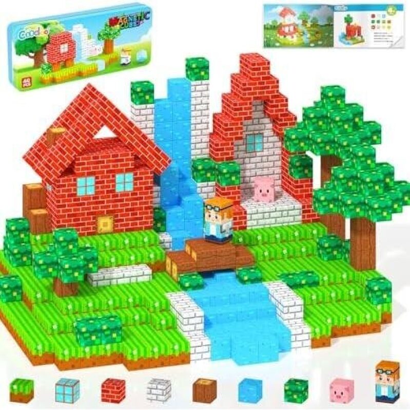 Portable Metallic Box Magnetic Blocks: 55% Off - Unbeatable Deal