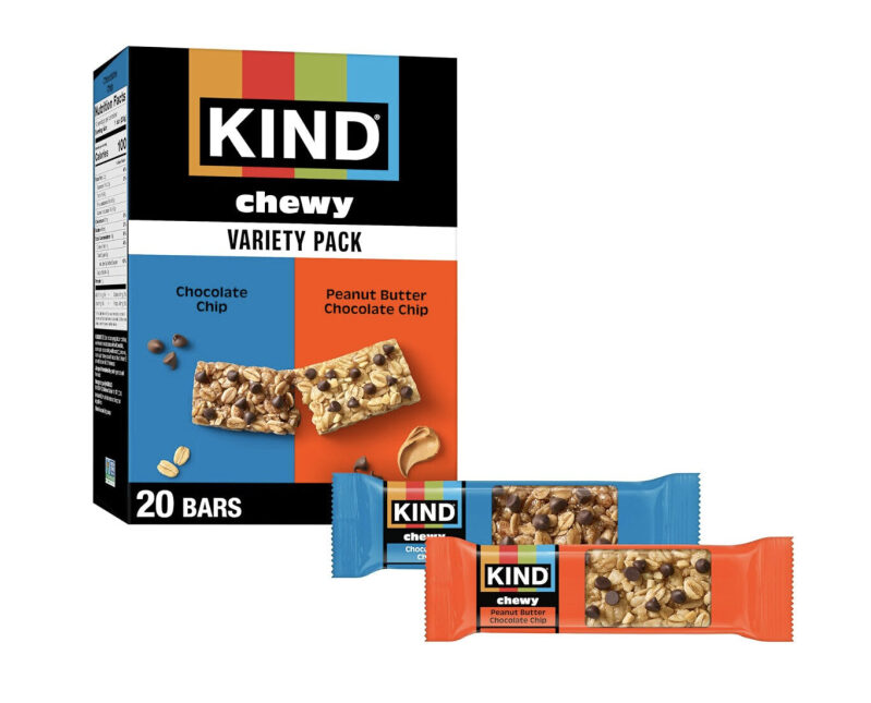 KIND Chewy Variety Pack: 20 Bars of Healthy Snacking