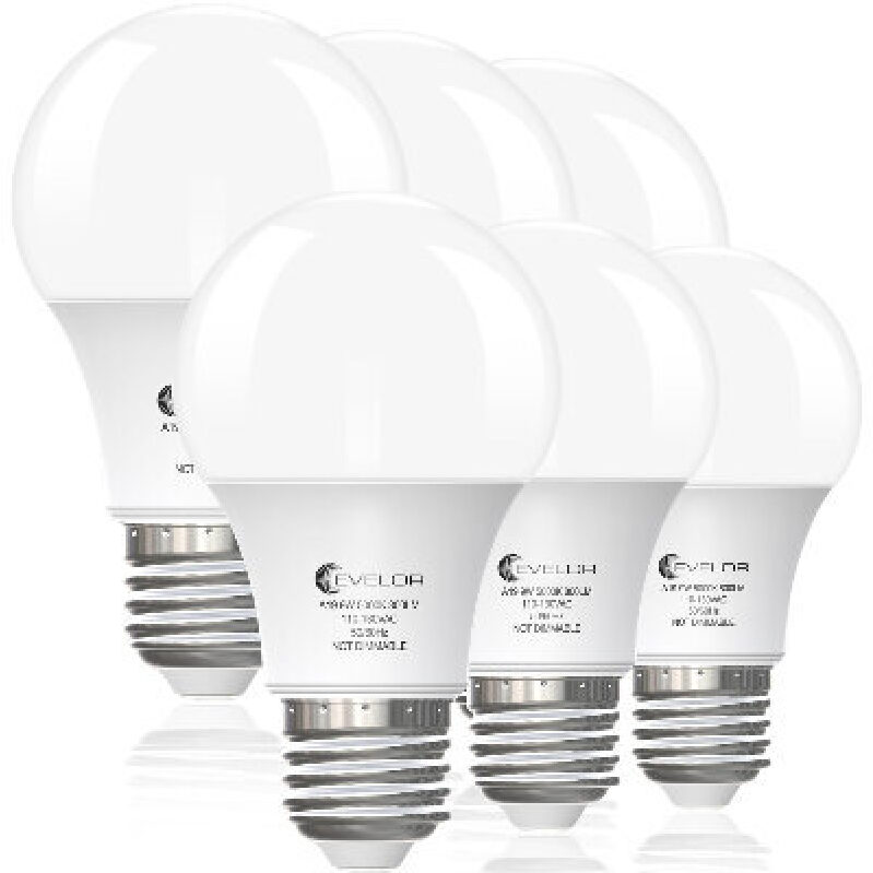Efficient A19 LED Light Bulbs 6-Pack for Long-Lasting Home Lighting