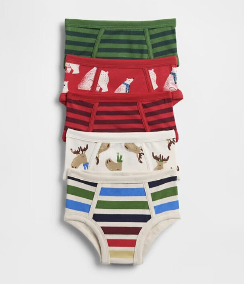 GAP Kids' 5-Pack Triangle Underwear - Great Deal