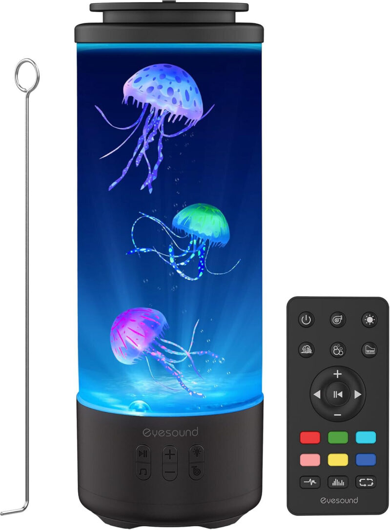 Multi-Color Jellyfish LED Lamp & Bluetooth Speaker - $29.99 Post-Discount