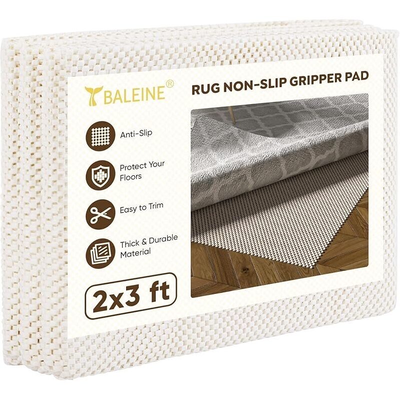 BALEINE Non Slip Rug Pad Gripper - 2ft x 3ft