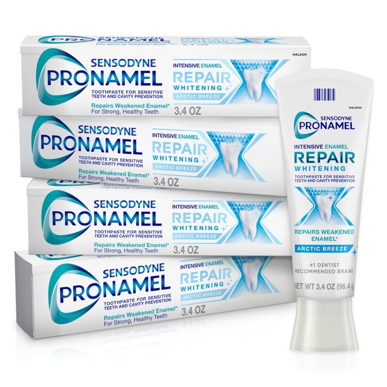 4pk Sensodyne Pronamel Intensive Enamel Repair Toothpaste 3.4oz
