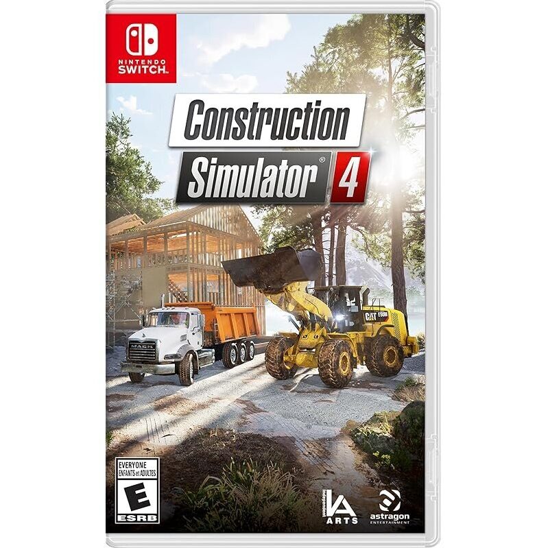 Construction Simulator 4 for Nintendo Switch: Build Your Dream Construction Empire