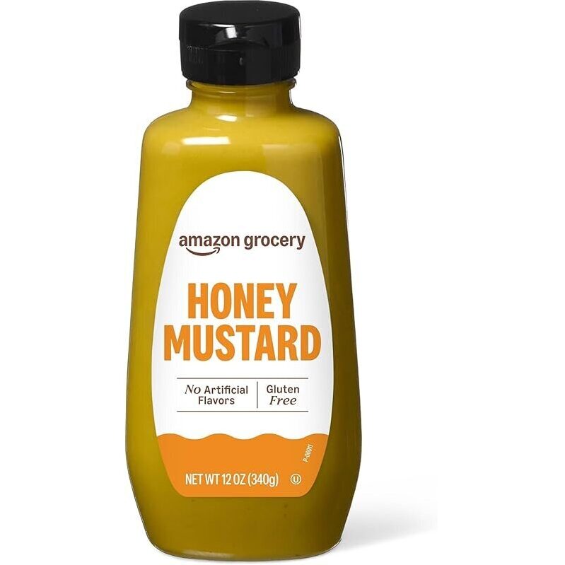 Amazon Grocery Honey Mustard - Kosher, Gluten-Free Condiment