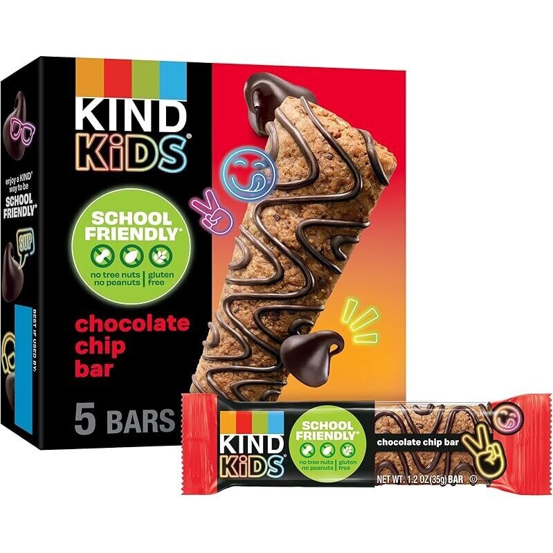 KIND Kids Chocolate Chip Bars - 5ct
