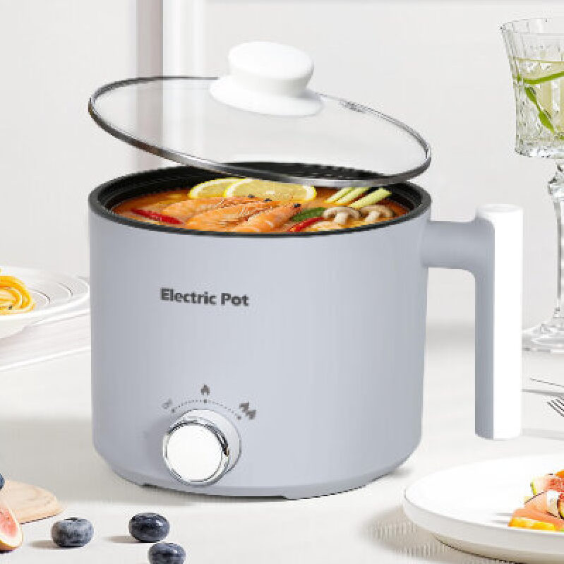 1.5L Anti-Dry Burn Electric Pot - Smart Cooking Solution