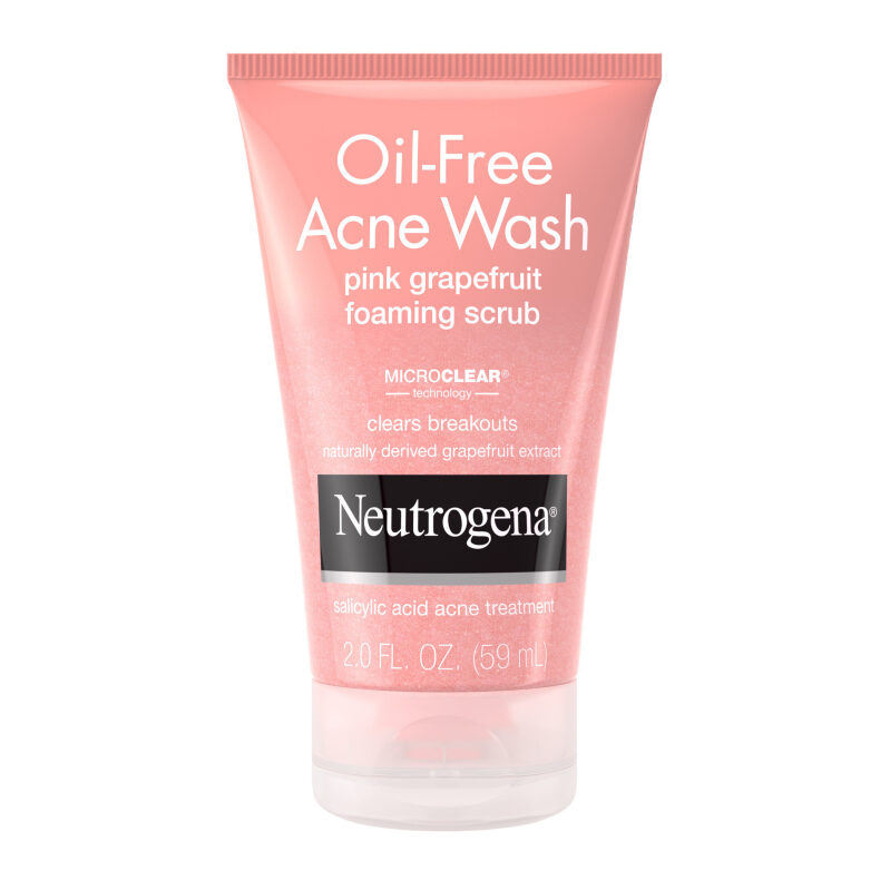 Neutrogena Oil-Free Pink Grapefruit Acne Wash Face Scrub - Clear Skin