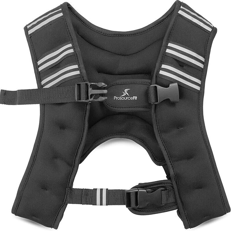 ProsourceFit 12lb Weighted Training Vest - Adjustable and Comfortable for All