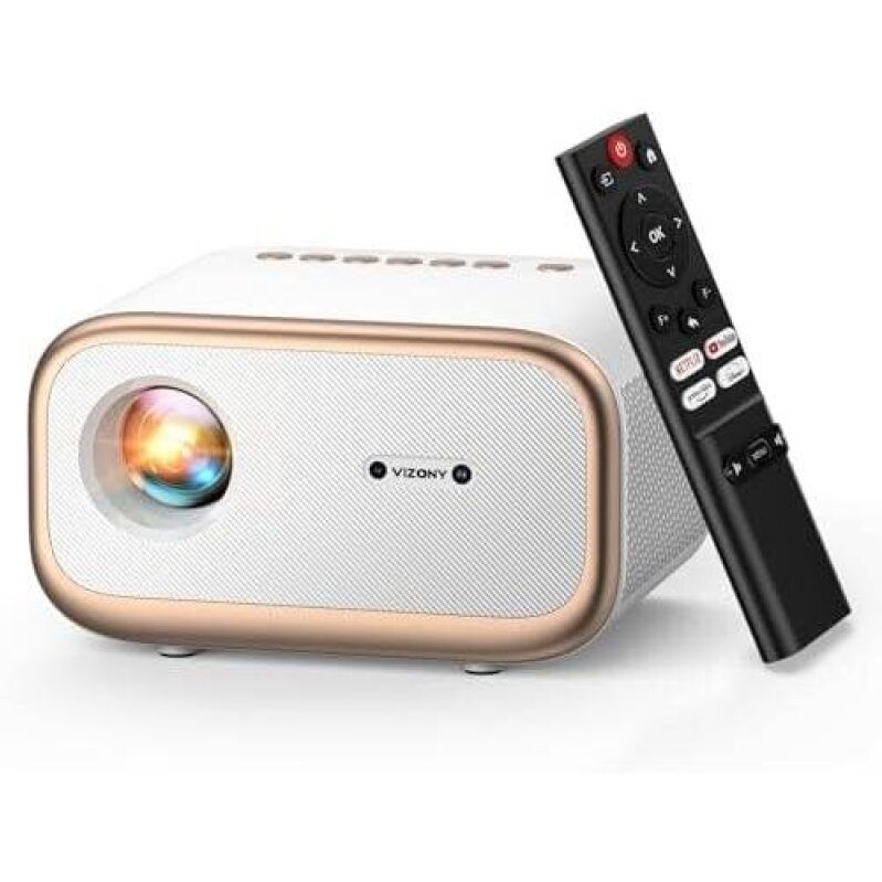 WiFi6 Bluetooth Auto-Focus 1080P Projector with 48% Discount